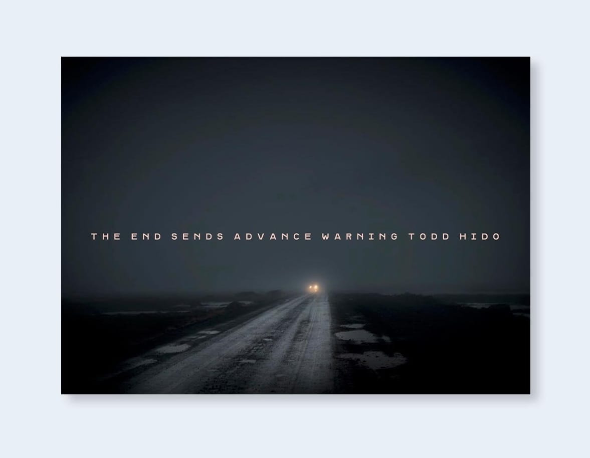 Cover of "The End Sends Advance Warning"